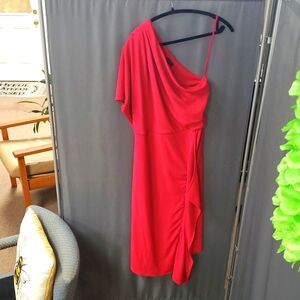 Talbots Classic One Shoulder Dress